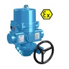 Electric actuator Type: 7917-Ex Model: ELSA50Ex Spring return Open-close IP68 Explosion-proof F07 17mm 24V DC